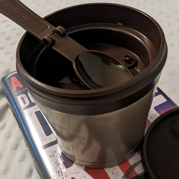 Starbucks 2010 gold stainless steel food container - Picture 3 of 5